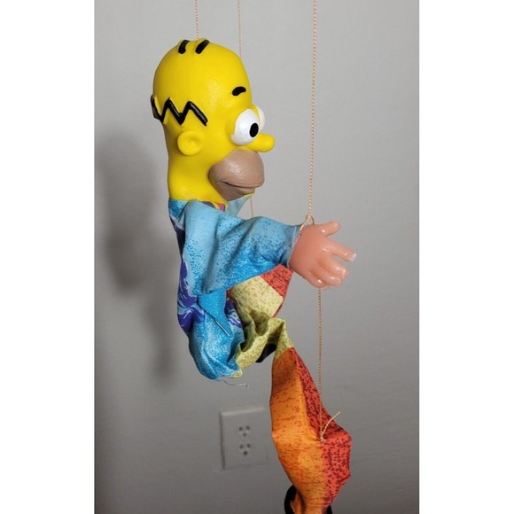 Mexican Marionette String Puppet Homer Simpsons NEW - Picture 5 of 7